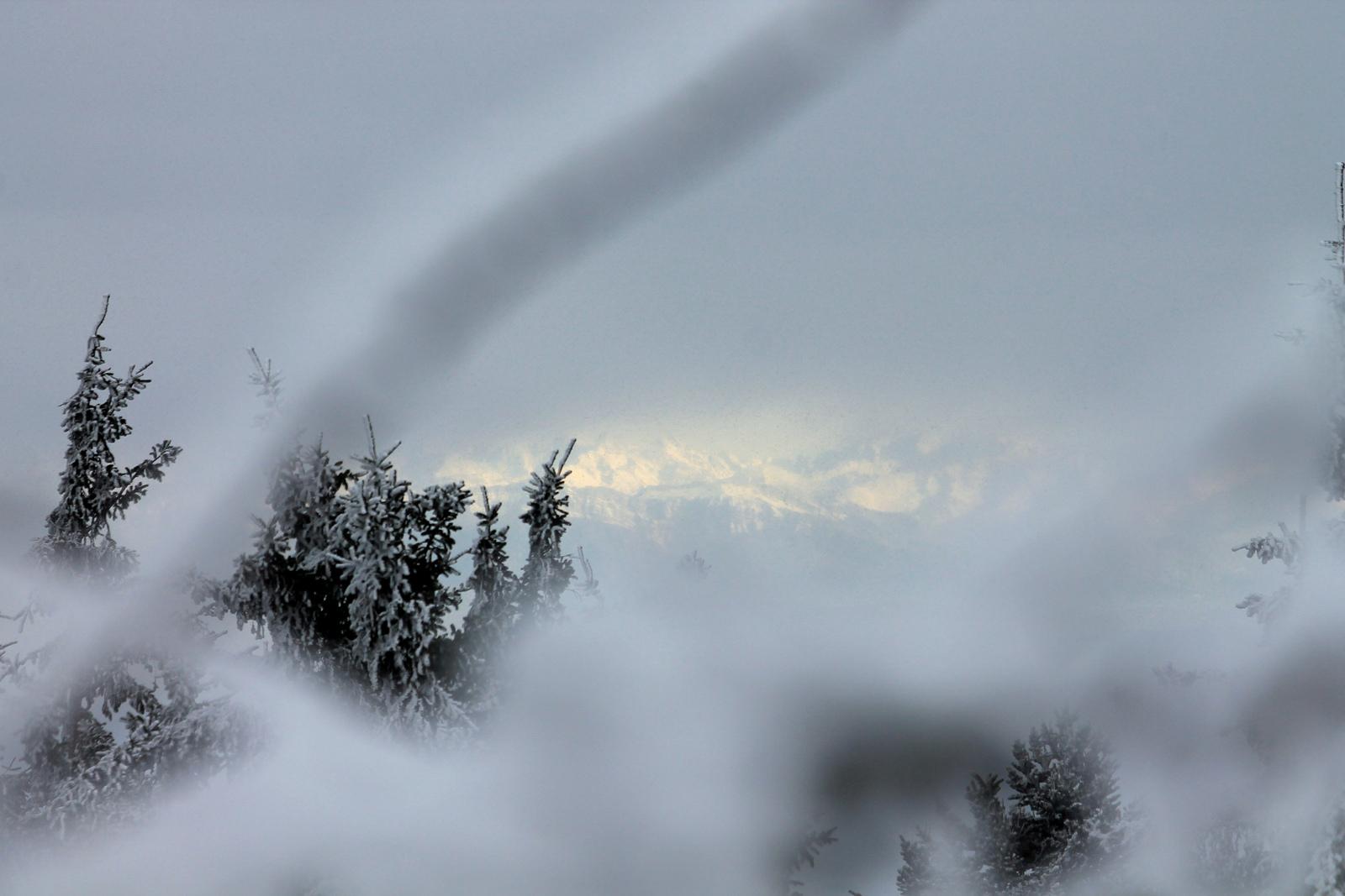 Randonnée raquettes avec raquettes