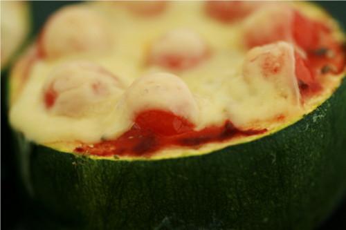 pizza courgette tomate fromage