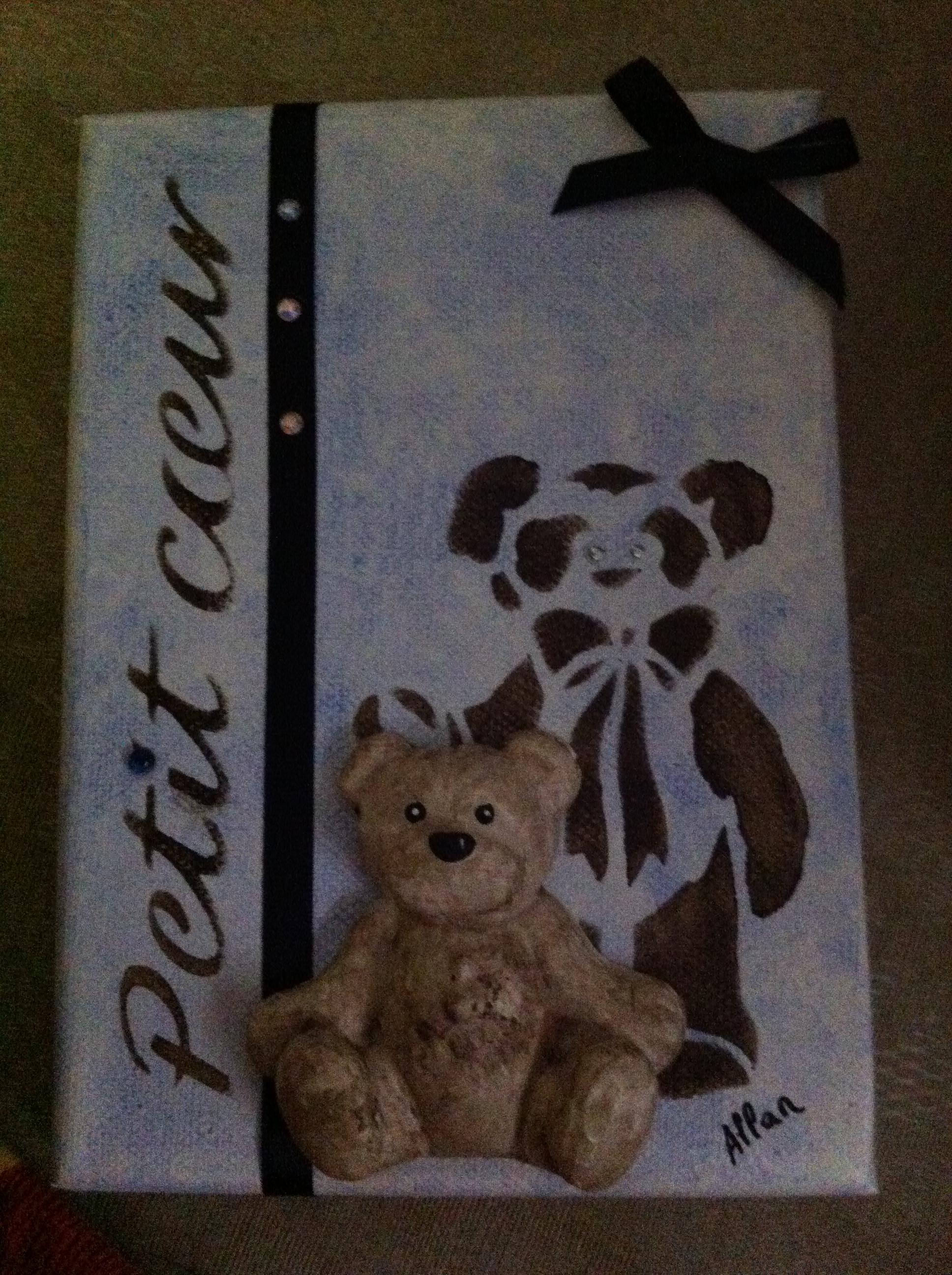 L’Atelier de Tatie Arlette : oeuvres de Ashley, Allan et Alexandra