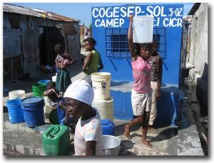 Haïti : de l’eau à Cité Soleil