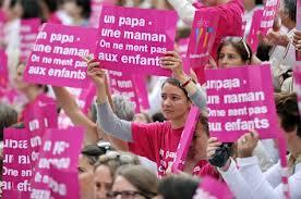 Une manifestation bien rangée