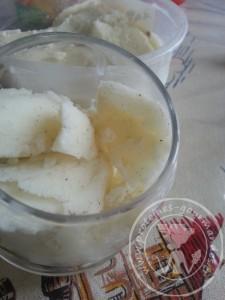 Sorbet de lait fermenté saveur yaourt