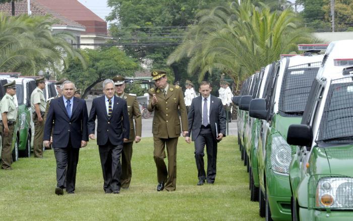 Le président du Chili, Sebastián Piñera a annoncé de nouvelles mesures pour renforcer la sécurité (photo gobierno de Chile / José Manuel de la Maza)