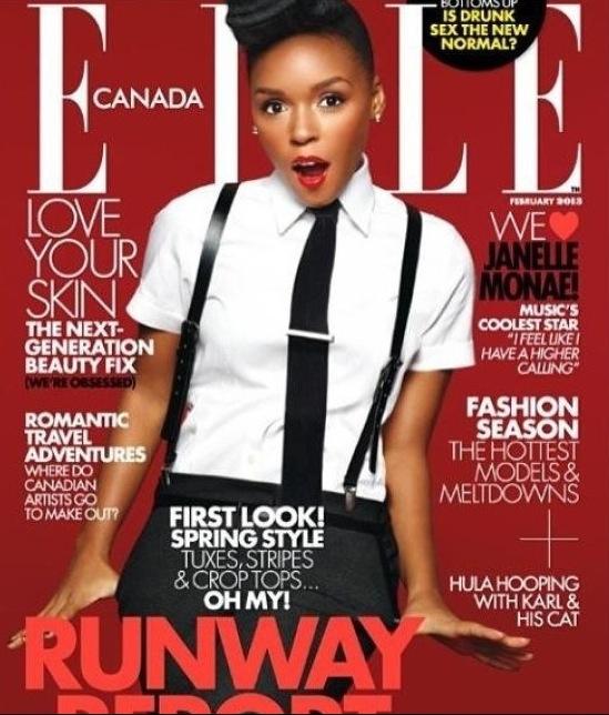 Janelle Monae - ELLE