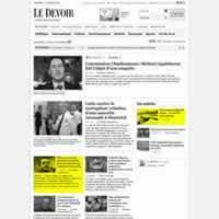 Espace médiatique consacré à #IdleNoMore sur le web le-devoir