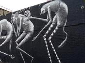 nouvelle fresque Phlegm, Londres Street