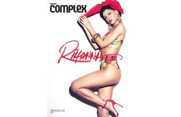 7 couv' pour Rihanna dans Complex mag en février