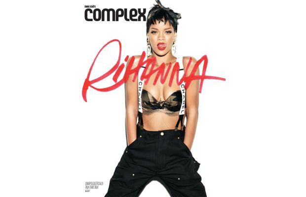 7 couv' pour Rihanna dans Complex mag en février