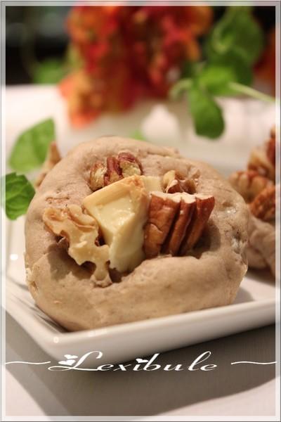 ~Biscuits aux marrons, chocolat blanc et pacanes~