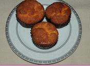 Muffins gâteau l'orange sans gluten.