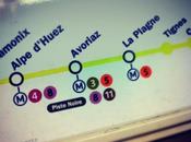 Quand neige Paris, Métro prend rêver