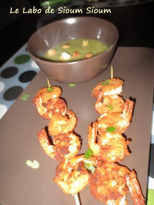 Crevettes croustillantes Express