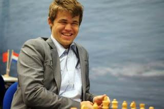 Échecs : Magnus Carlsen 1-0 Loek van Wely ronde 3 - Photo © Tata Steel 