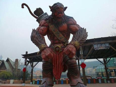 Visite du parc d’attractions World of Warcraft