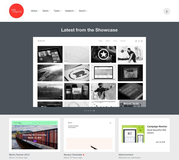 Web designers, si vous cherchez l'inspiration