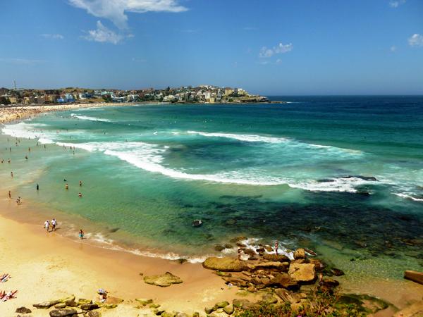 Sydney – direction la plage de Bondi Beach