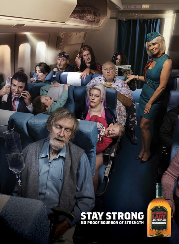 Une campagne alcoolisée qui donne le Bourbon