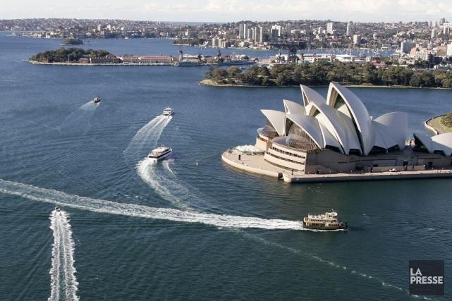 Sydney, en Australie... (Photo: Archives AFP)