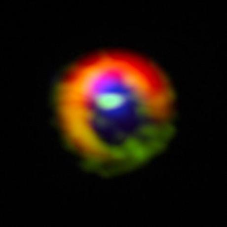Disques de gaz autour de l'étoile HD 142527