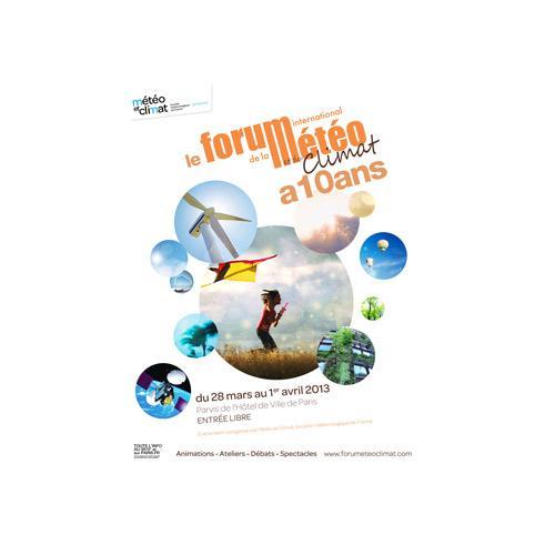 FORUM INTERNATIONAL DE LA METEO ET DU CLIMAT : Sur le parvis de l’Hôtel de ville à Paris, pour cette 10ème édition, le Forum fêtera ses 10 ans !