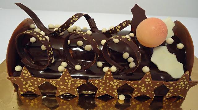 Bûche 2012 : aux trois chocolats