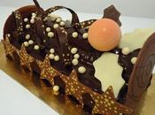 Bûche 2012 trois chocolats