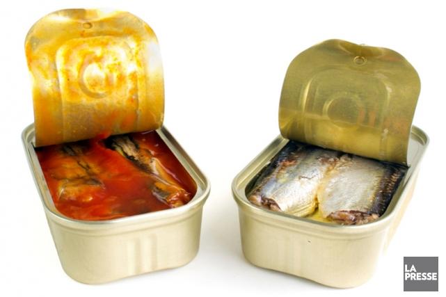 Les sardines en boîte fêtent leurs 200 ans et les conserveries misent sur le... (PHOTO PHOTOS.COM)