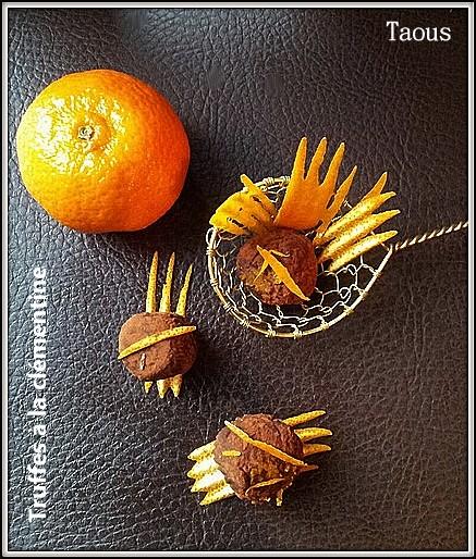 Truffes à la gavotte, à la noix de coco