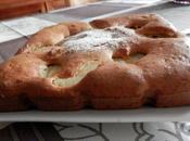 Gâteau yaourt, poires pâte speculoos