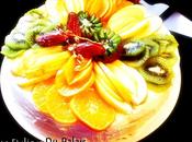 Gâteau Génoise fruits frais