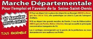 Marche pour l'emploi en Seine Saint Denis 2