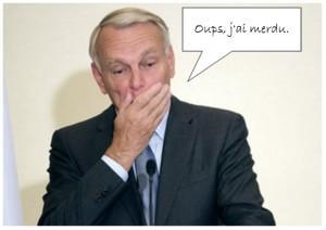 ayrault : j'ai merdu
