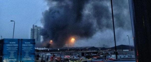 Un hélicoptère s’est écrasé à Londres