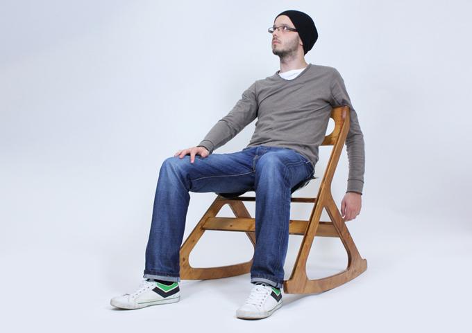 Rocking Chair Tracy - Julien Bergignat - 4