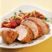 Steacks de dinde, oignons et curry