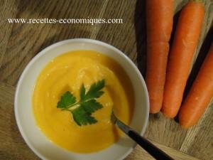 crème de carottes