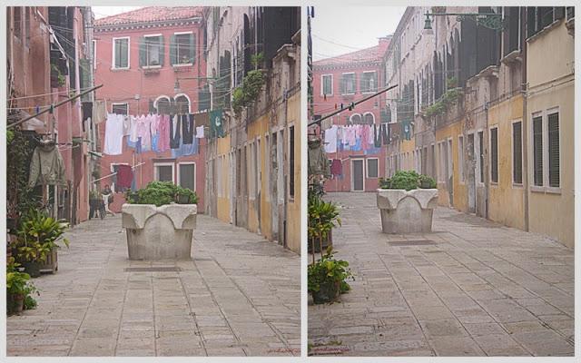 Caigo : Sotoportegi e corti de le Colone Castello