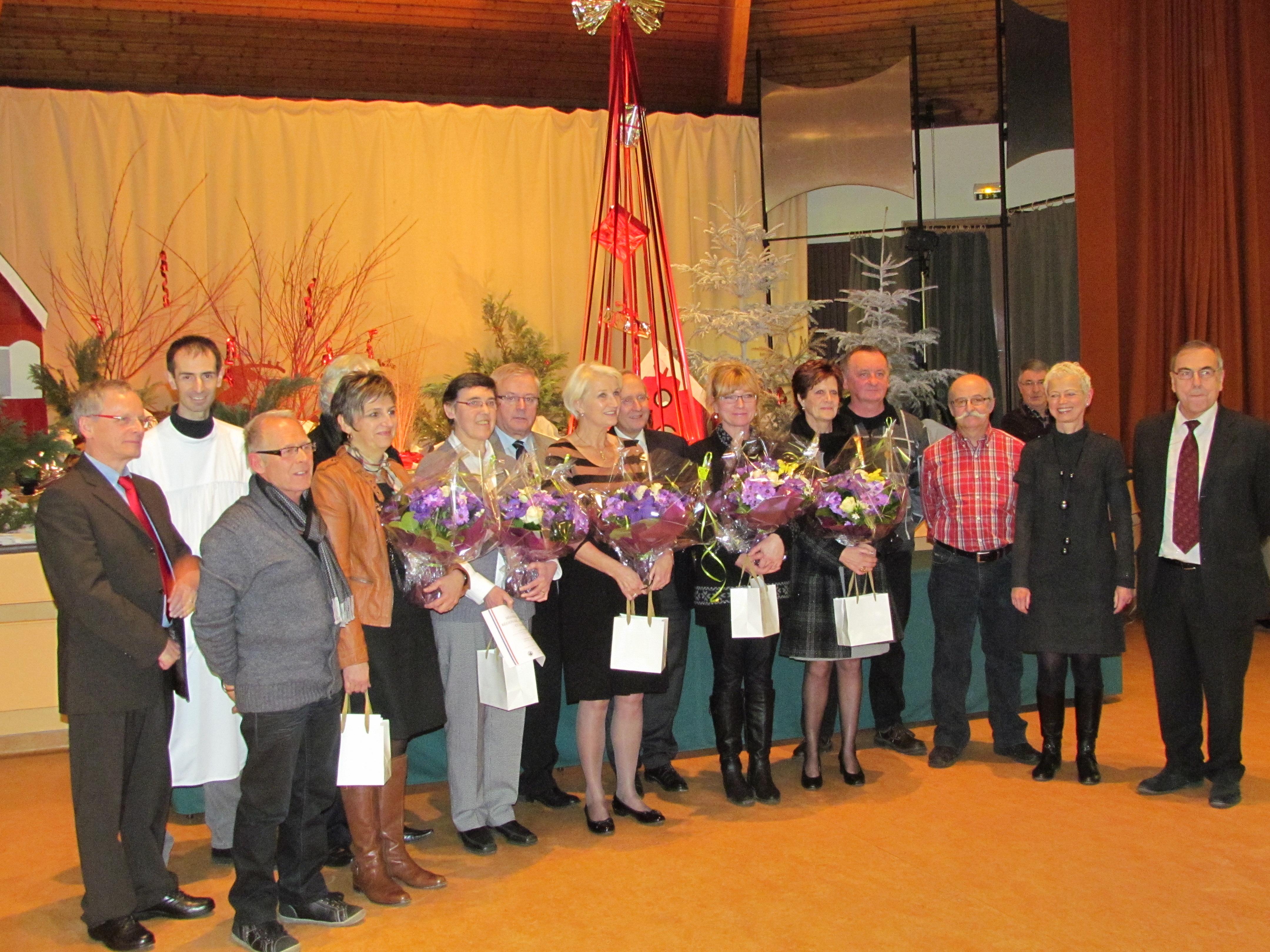 Médaillés et retraités au CDRS