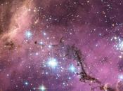 Portrait d’étoiles dans galaxie naine grand Nuage Magellan