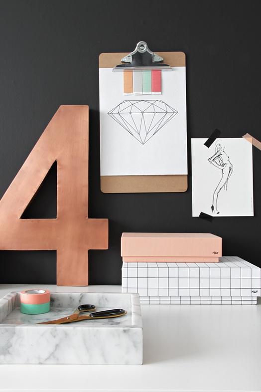 Le cuivre réinvente la déco Photo