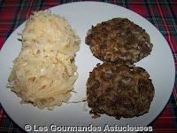 Steaks végétariens lentilles-riz