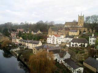 La vue de Knaresborough
