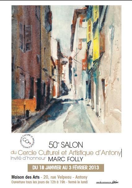 50 ème Salon du Centre Culturel et Artistique d’Antony consacré à l’aquarelle