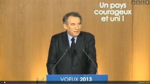 Vœux 2013 de François Bayrou : libéral compatible ?