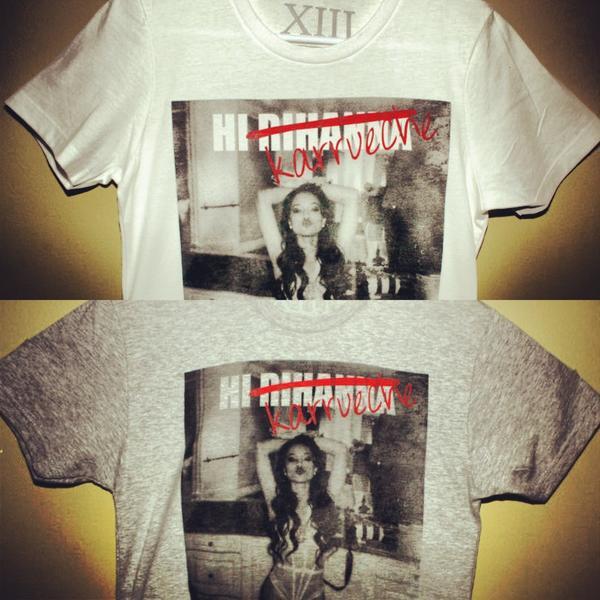 Karrueche commercialise des t-shirts anti-Rihanna !