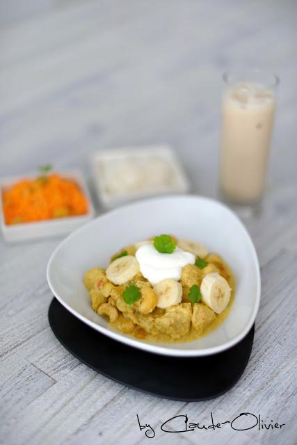 Je vais prendre un Narial curry et un Chai s'il vous plait !