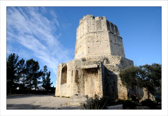 Jardins de la Fontaine, Nîmes, parcs, couleurs, lumière