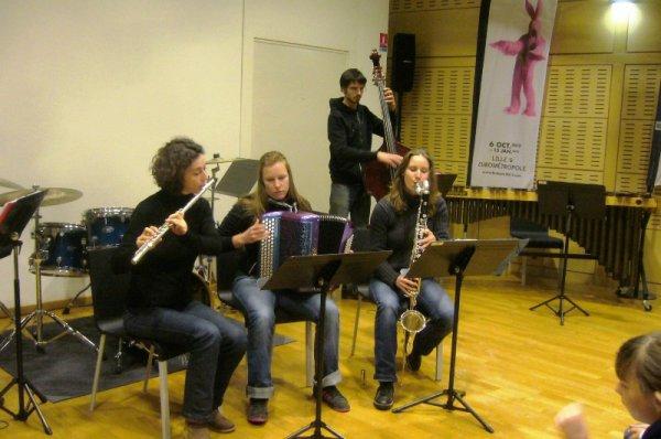 Combo à la médiathèque de Lomme