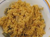 oeufs brouillés /ratatouille/semoule couscous