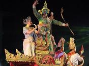 janvier 2013: Thaïlande, Udonthani. Spectacle Khon